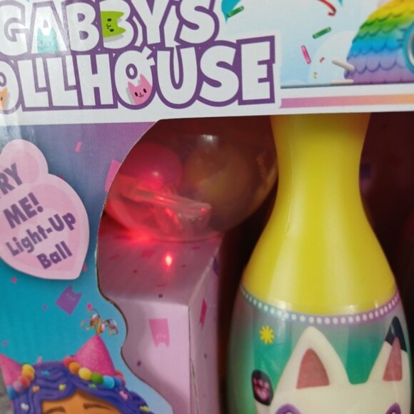 LIGHT UP Bowling Toy Gabby's Dollhouse Kids Game - Picture 8 of 8